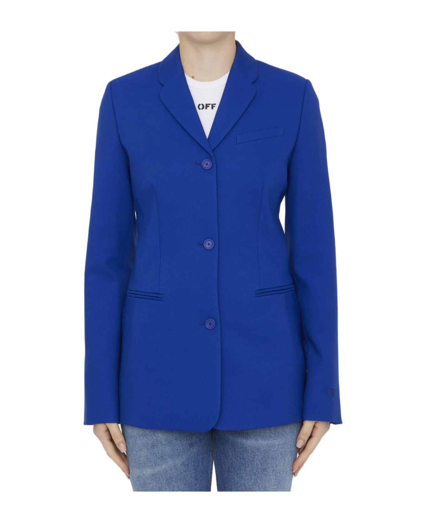 Off-White Tech Drill Tailoring Jacket 1 Off-White Tech Drill Tailoring Jacket