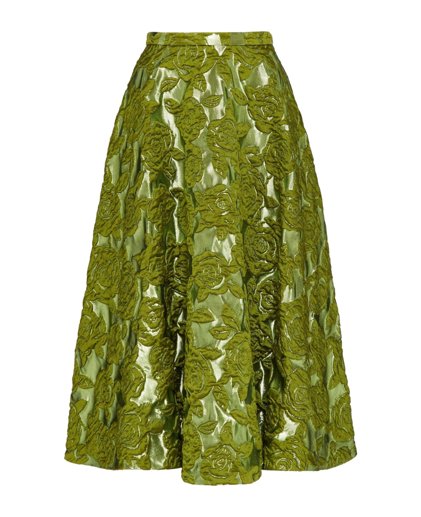 Valentino Garavani Skirt Mossi Broccato Valentino Rose Moire` 1 Valentino Garavani Skirt Mossi Broccato Valentino Rose Moire`