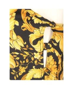 Versace Silk Twill Mini Dress -Italist Store 00dd5e8c2010e7e0da4e44c6d1b1e040