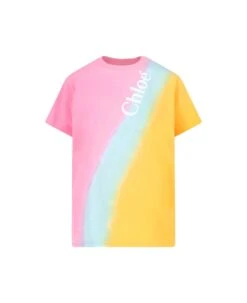 Chloé 'tie-dye' Effect T-shirt
