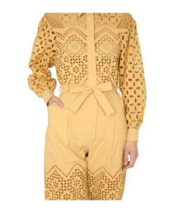 Alberta Ferretti Sangallo Decorations Jumpsuit -Italist Store 0249d4bee20bde730e7010b81d7401b3