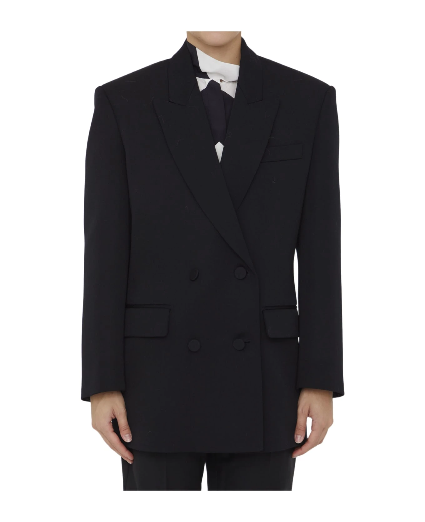 Valentino Garavani Crepe Couture Blazer 1 Valentino Garavani Crepe Couture Blazer