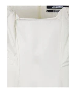 Jacquemus La Robe Taffetas Draped Mini Dress -Italist Store 0298647f02c0b913abc11b56b122e5ac