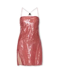 'fujiko' Sequinned Slip Dress