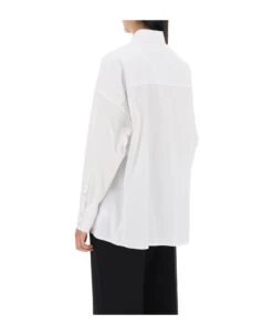 Dolce & Gabbana Maxi Shirt With Satin Buttons 6 Dolce & Gabbana Maxi Shirt With Satin Buttons -Italist Store 03e2807f5438b9f9d61d7a8787a66a22