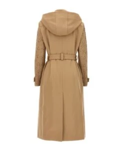 Chloé Embroidered Hooded Trench Coat 7 Chloé Embroidered Hooded Trench Coat -Italist Store 049c0a15bb0f9adcd54ecd9dc055bed0