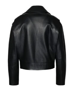 Versace Black Lambskin Jacket -Italist Store 054a22921b9f887e23e6d7a45ba0b37f