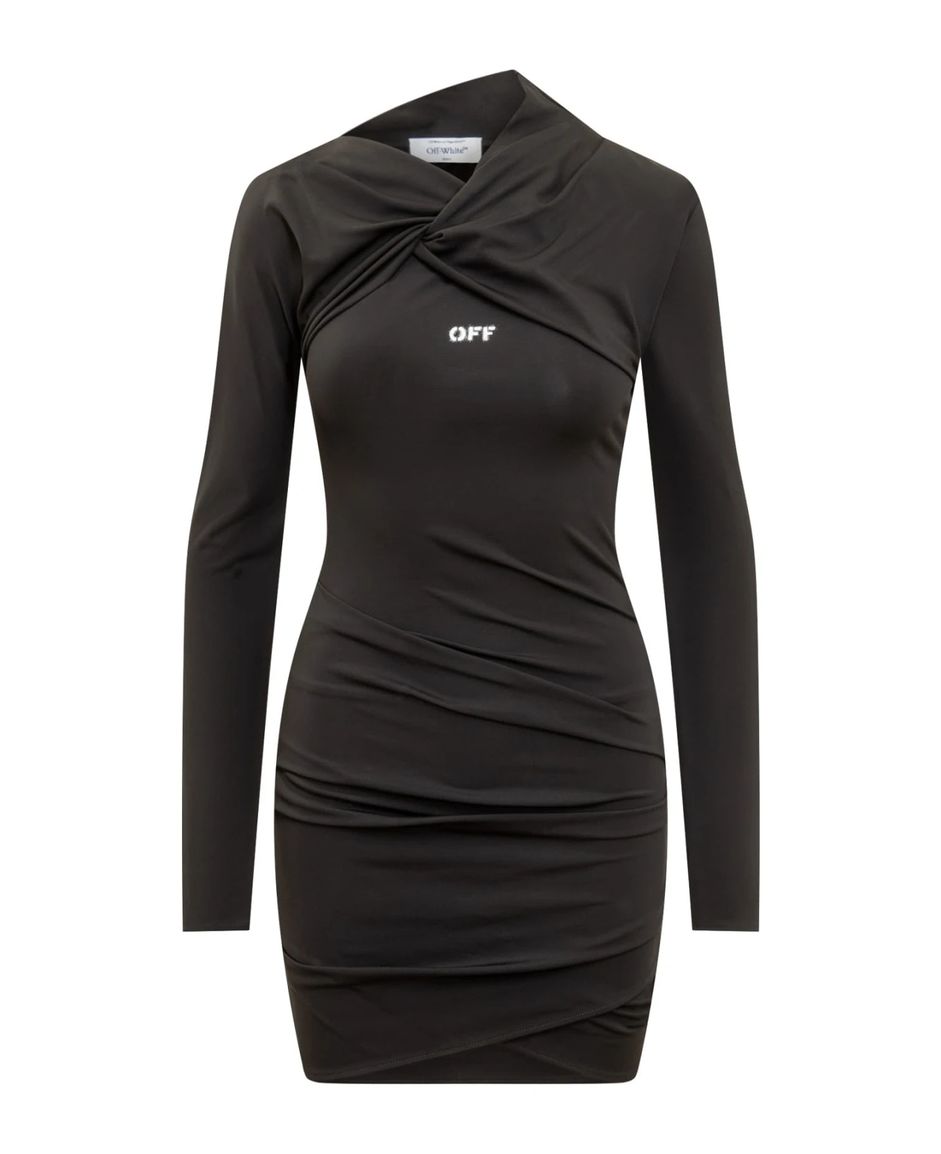 Off-White Fluid Mini Dress 1 Off-White Fluid Mini Dress