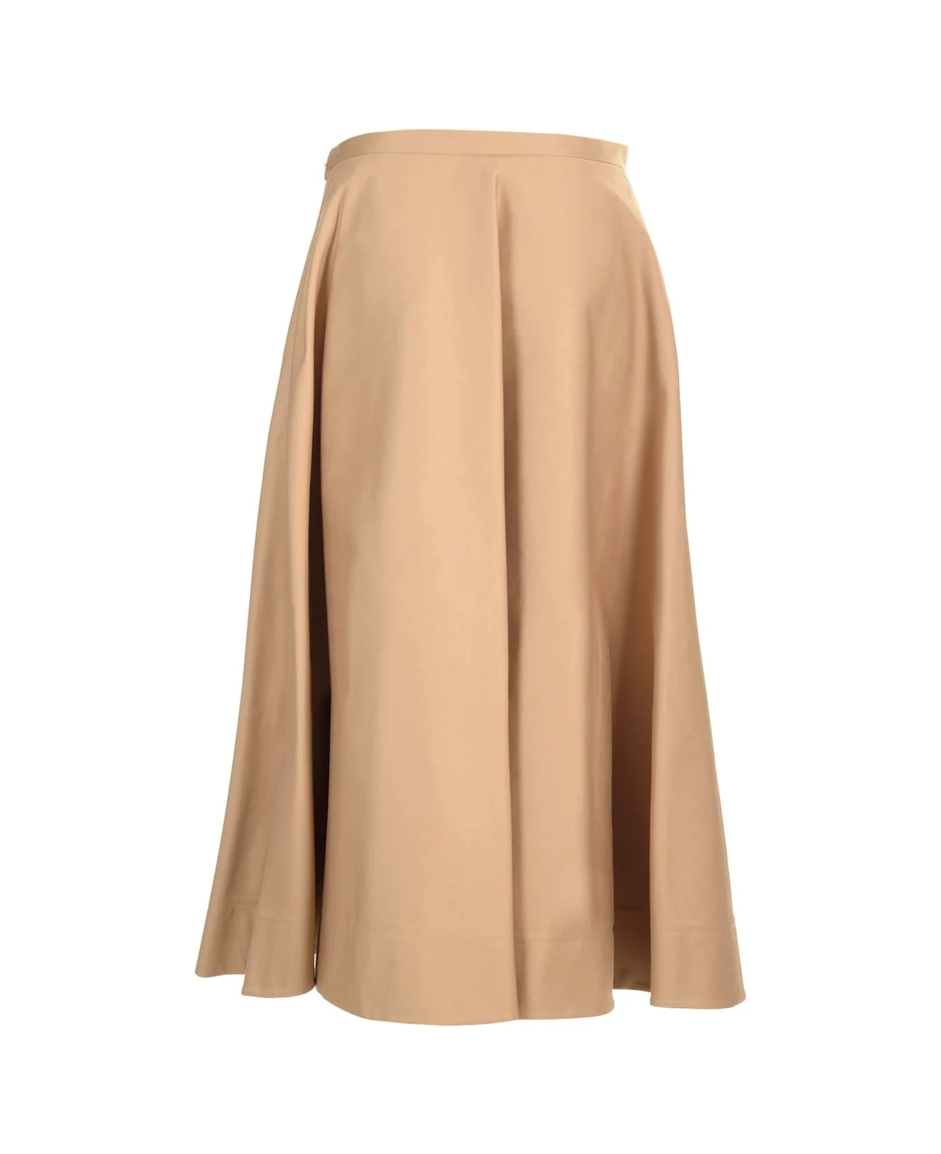 Valentino Garavani Stretch Cotton Midi Skirt 2 Valentino Garavani Stretch Cotton Midi Skirt - Image 2