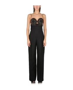 STELLA MCCARTNEY Sangallo Bustier Jumpsuit