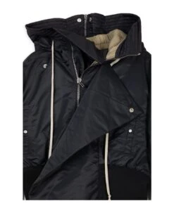 Alice Parka Black Nylon Short Parka With Oversized Hood - Alice Parka -Italist Store 063826caf22c775b0bb08b02d614b446
