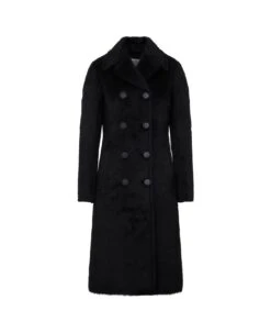 Max Mara Double-breasted Long-sleeved Coat