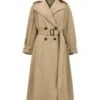 Alexander McQueen Cocoon Sleeve Trench Coat