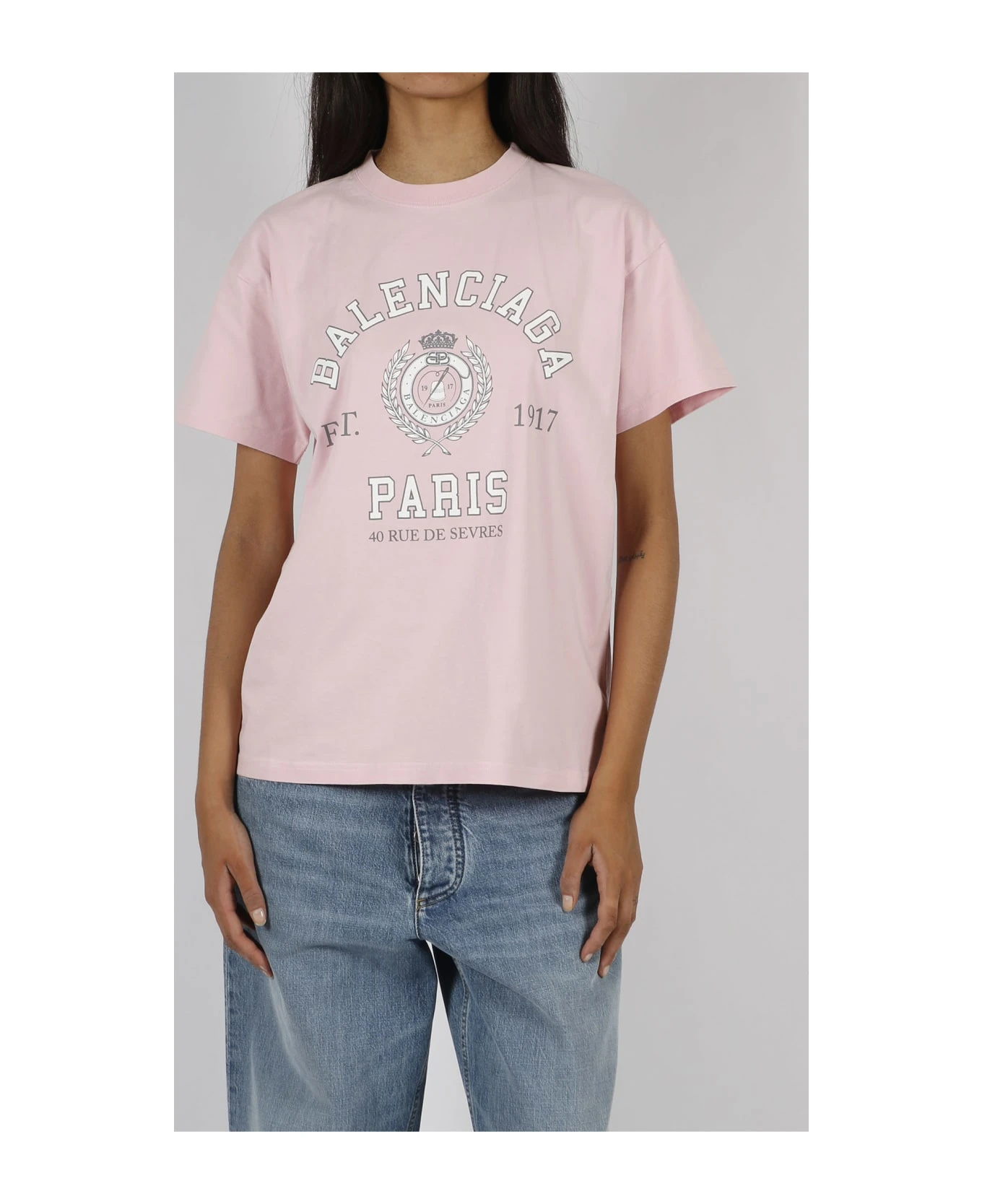 Balenciaga Medium Fit T-shirt 2 Balenciaga Medium Fit T-shirt - Image 2