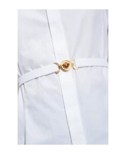 Versace Long-sleeved Shirt Dress -Italist Store 07cffa0ddb1d87a80bd8a4fbafb0db87