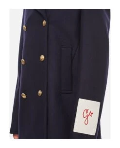 Golden Goose Wool Blend Peacoat -Italist Store 088b4d183ba08eecfa8ec92c777327f0