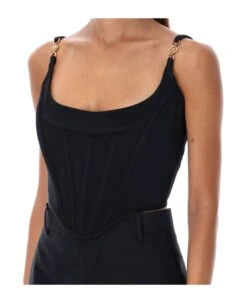 Versace Medusa '95 Corset Top -Italist Store 0a1f90f3f5873619798db6fdde3def2d