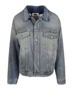 Maison Margiela Denim Buttoned Jacket