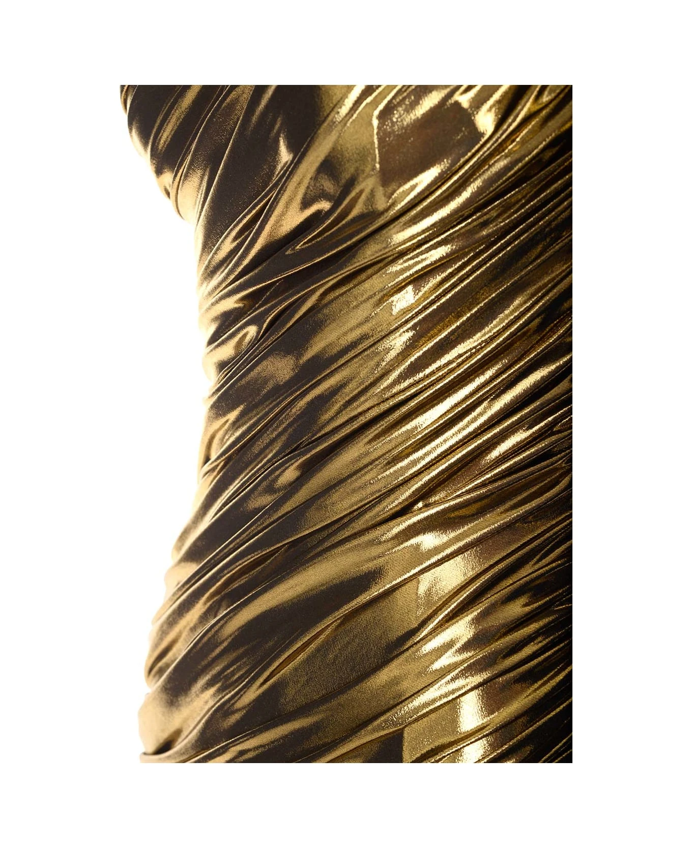 Dolce & Gabbana Laminated Organza Midi Dress 5 Dolce & Gabbana Laminated Organza Midi Dress - Image 5