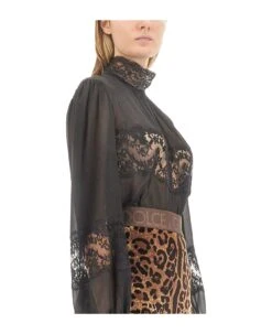 Dolce & Gabbana Turtleneck Blouse -Italist Store 0b48e1d0f568711b5113b003a0a00af9