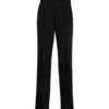 Maison Margiela Herringbone Wool Pleated Trousers