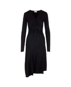 Black 'lisy' Midi Dress