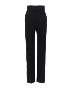 Alexander McQueen Satin Detail Trousers