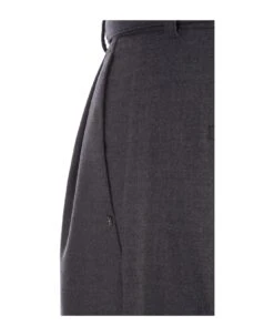 Max Mara Medium Grey Kiens Trousers 9 Max Mara Medium Grey Kiens Trousers -Italist Store 0d290c9f20bca2150ba57357a940c635