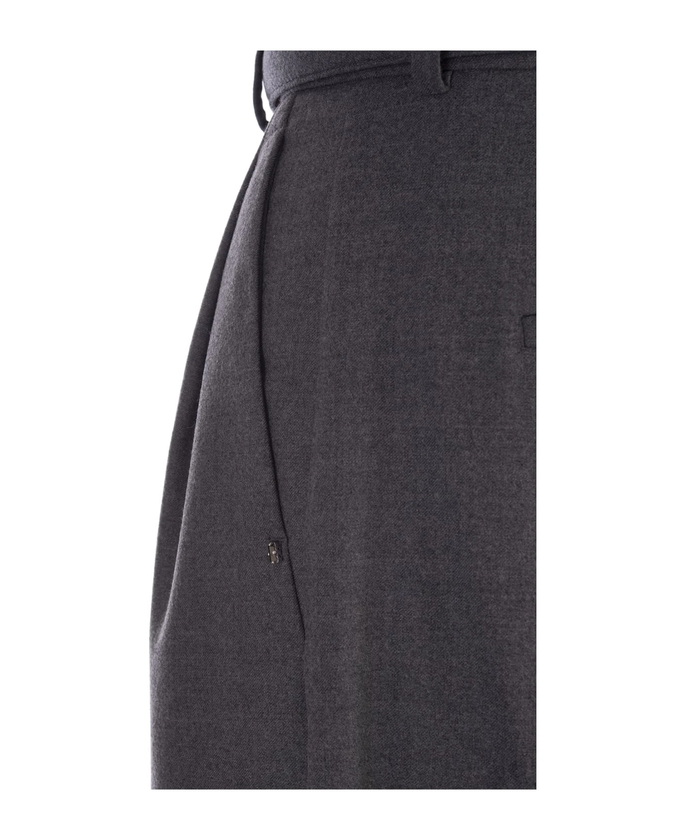 Max Mara Medium Grey Kiens Trousers 5 Max Mara Medium Grey Kiens Trousers - Image 5