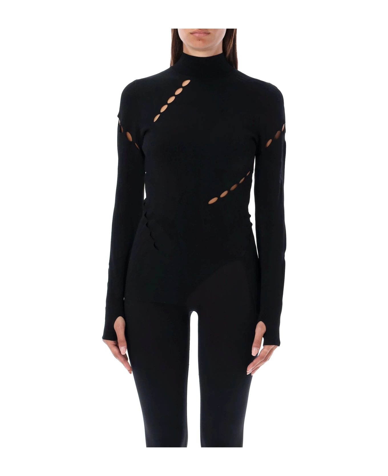 Y-3 Top Long Sleeve Cut Out 1 Y-3 Top Long Sleeve Cut Out