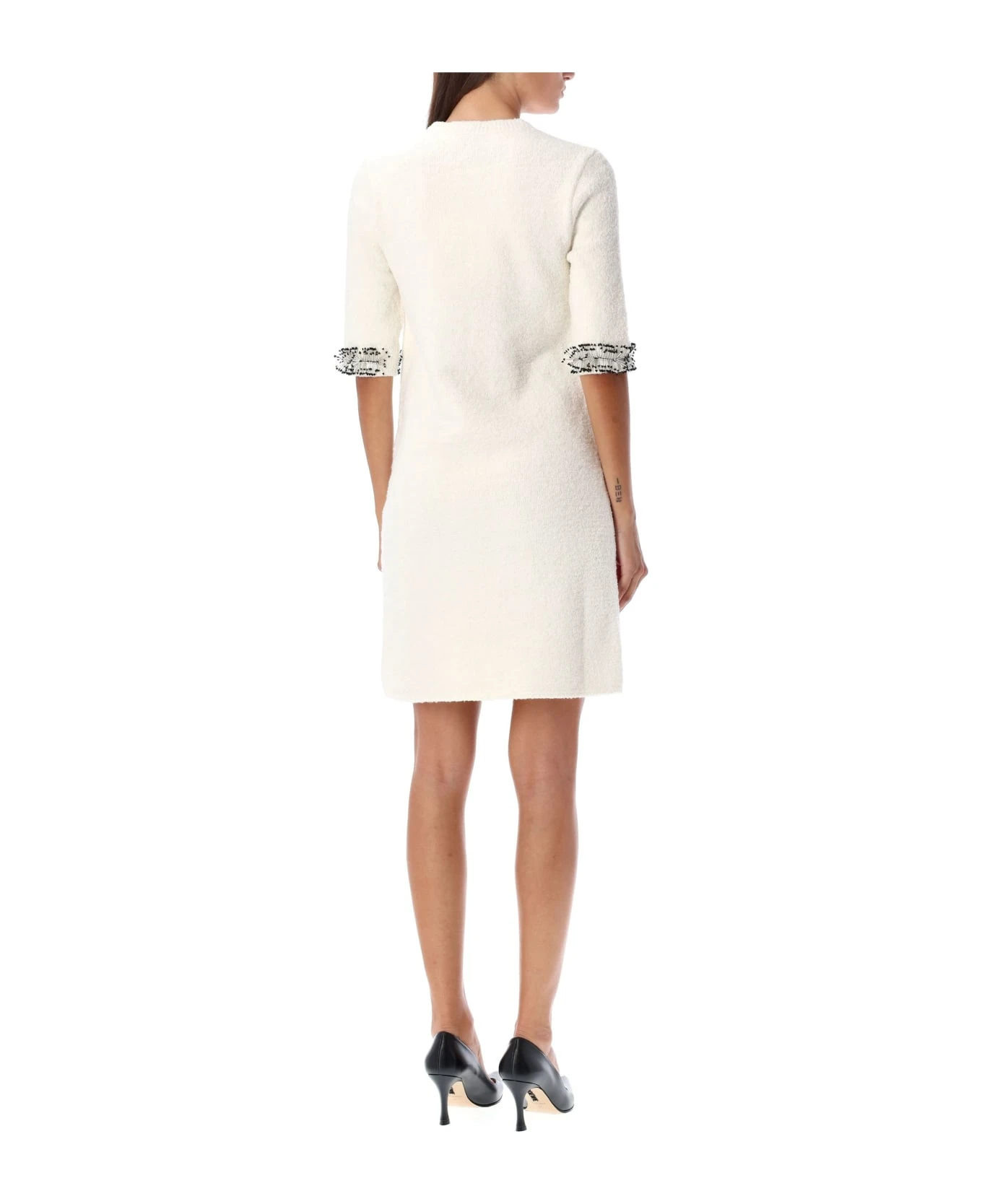 Lanvin Mini Dress With Pocker Embroidery 2 Lanvin Mini Dress With Pocker Embroidery - Image 2
