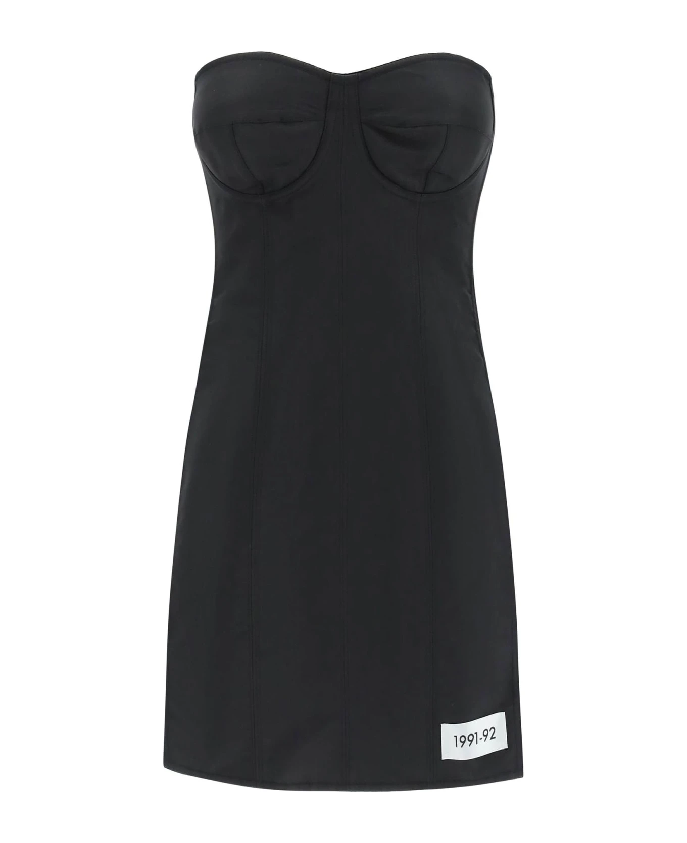 Dolce & Gabbana Faille Moiré Mini Dress 1 Dolce & Gabbana Faille Moiré Mini Dress