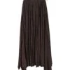 Lanvin Pleat Detail Asymmetric Skirt