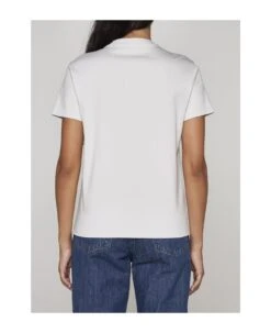 Lanvin Curb Logo Cotton T-shirt -Italist Store 12e4d0a897ea186db362681023498777