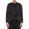 Comme Des Garcons Faux Fur Long Sleeves Top