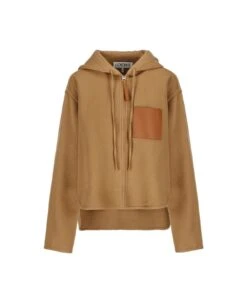 Loewe Logo Patch Zip-up Jacket