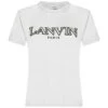 Lanvin Curb Logo Cotton T-shirt