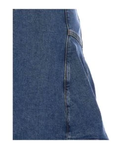 Alexander McQueen Stone Washed Denim Mini Dress -Italist Store 13e167d851fb62c76196846bbc4b0258