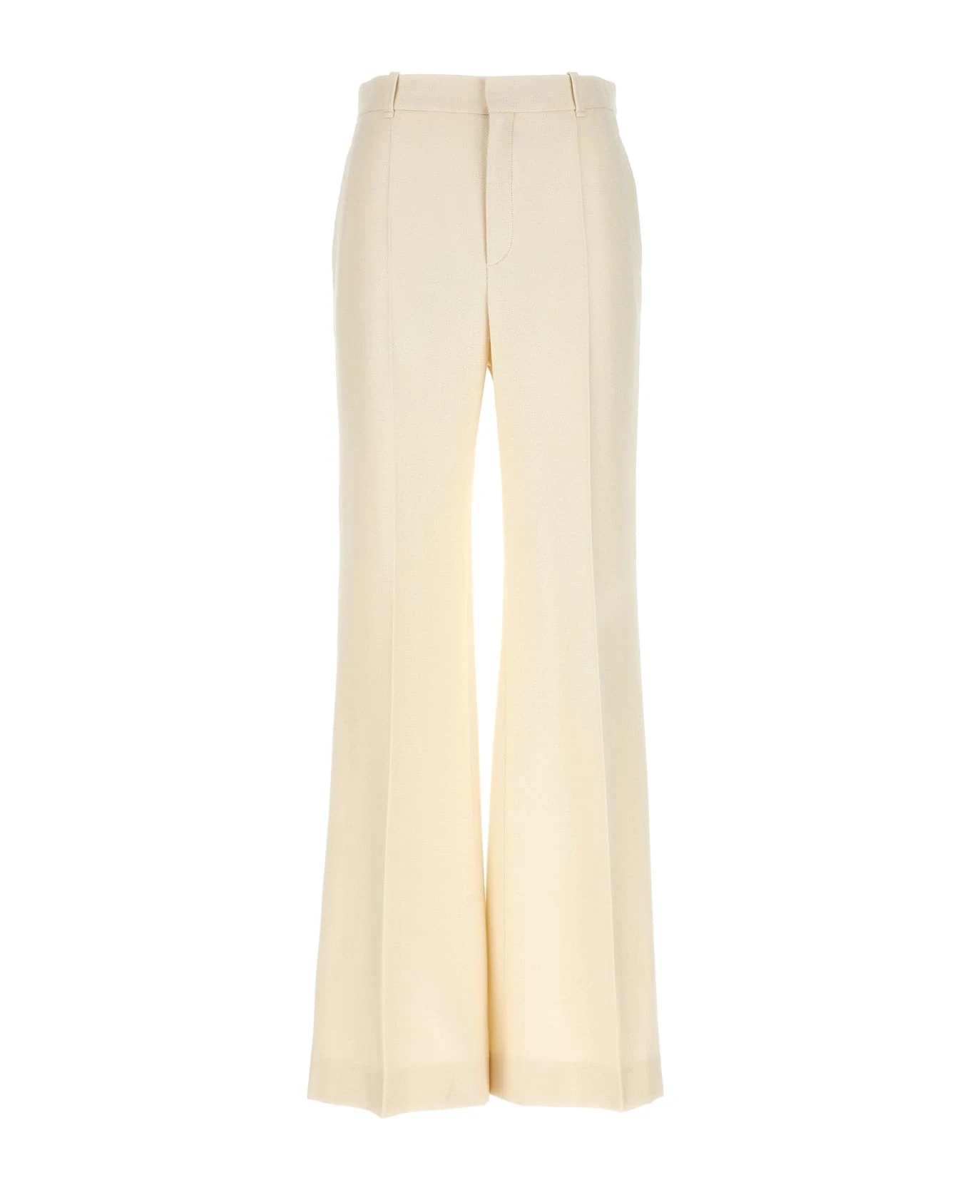 Chloé Wool And Silk Trousers 1 Chloé Wool And Silk Trousers