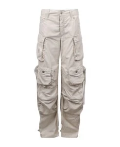 The Attico High-waisted Cargo Trousers