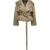 Balenciaga 'folded' Trench Coat