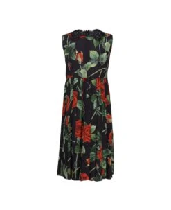 Dolce & Gabbana Dress With Rose Print 7 Dolce & Gabbana Dress With Rose Print -Italist Store 19350551817fc4c3388853f68a54bf10