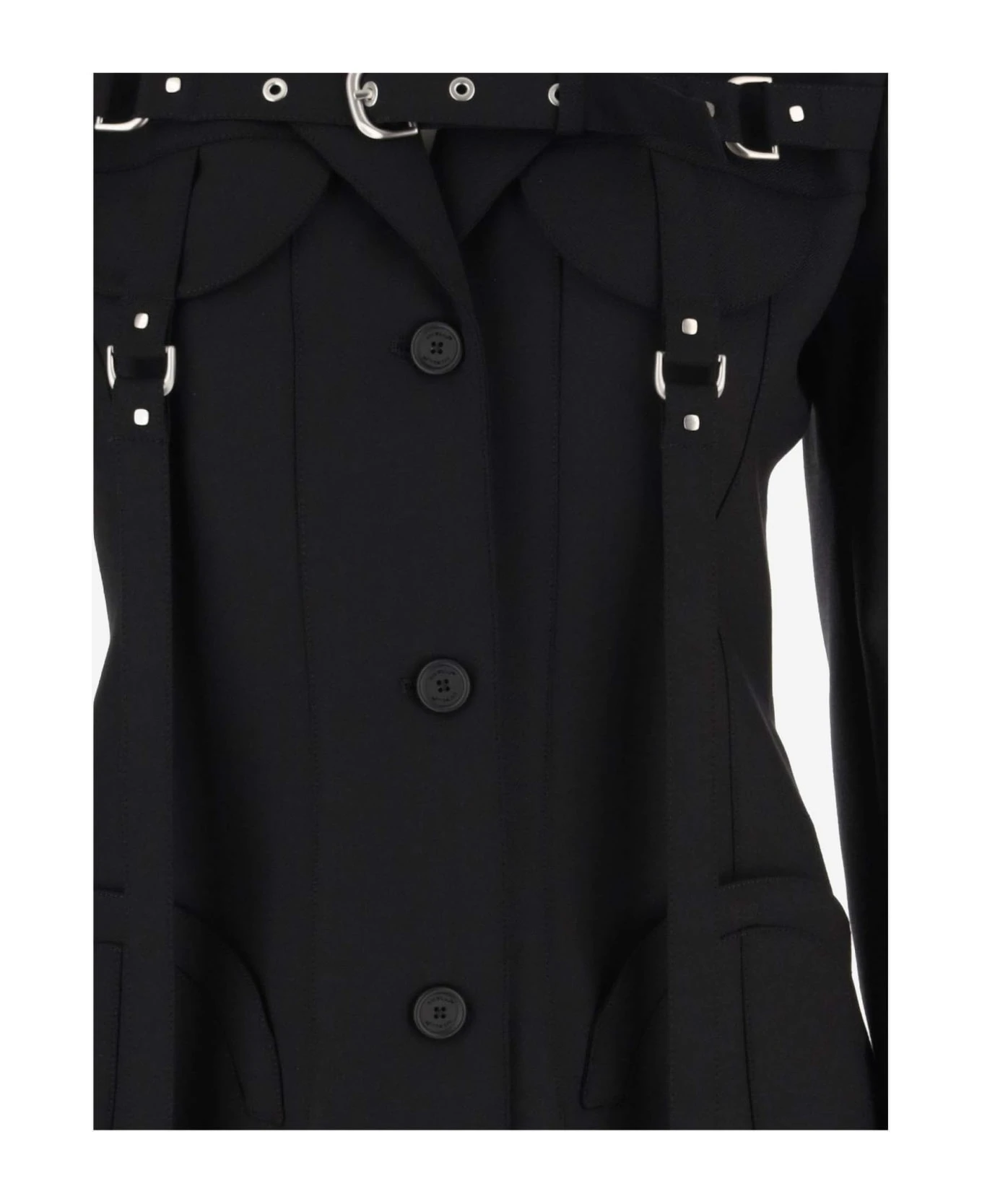 Off-White Stretch Wool Blazer 3 Off-White Stretch Wool Blazer - Image 3