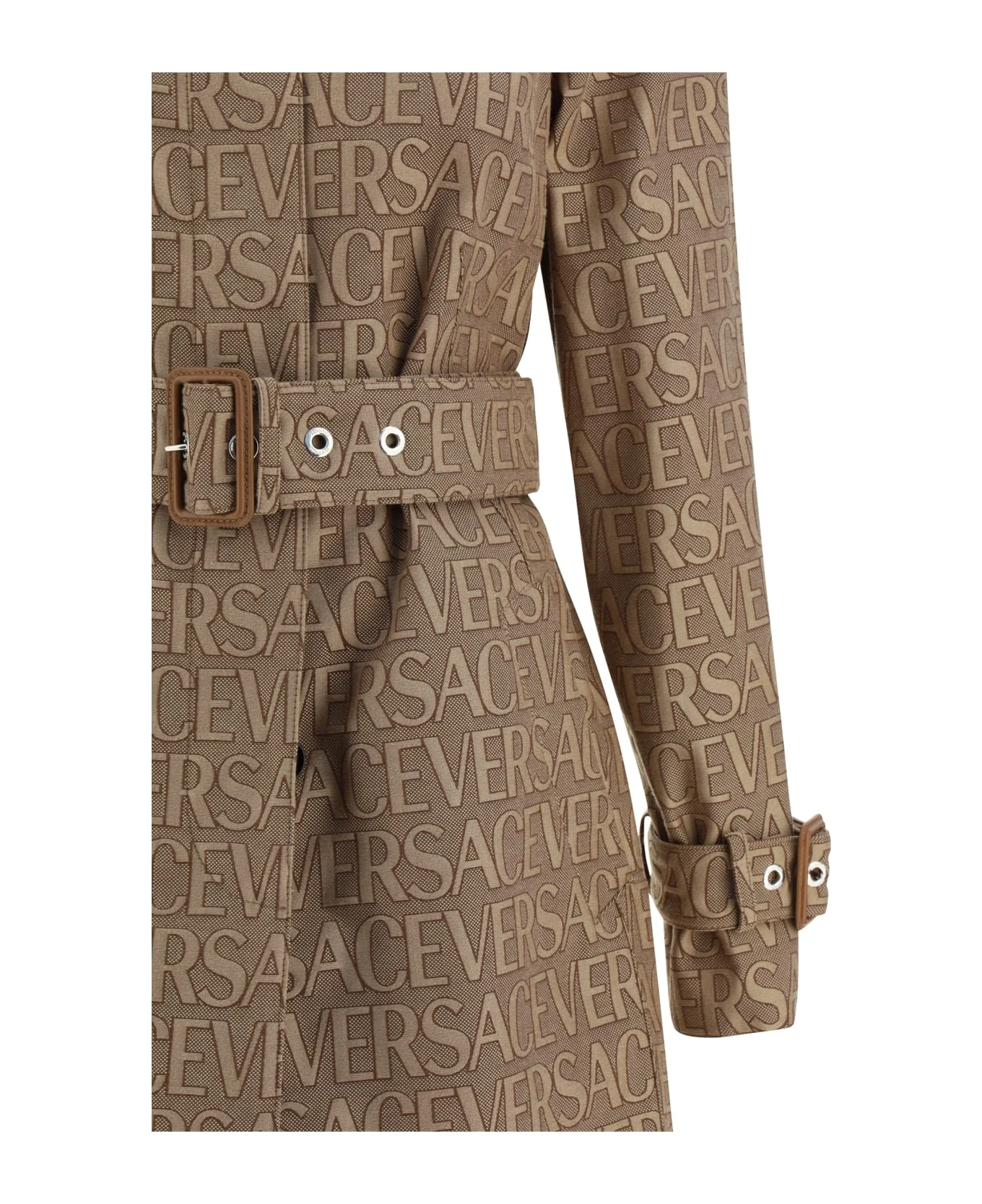 Versace Trench Parka Coat 3 Versace Trench Parka Coat - Image 3
