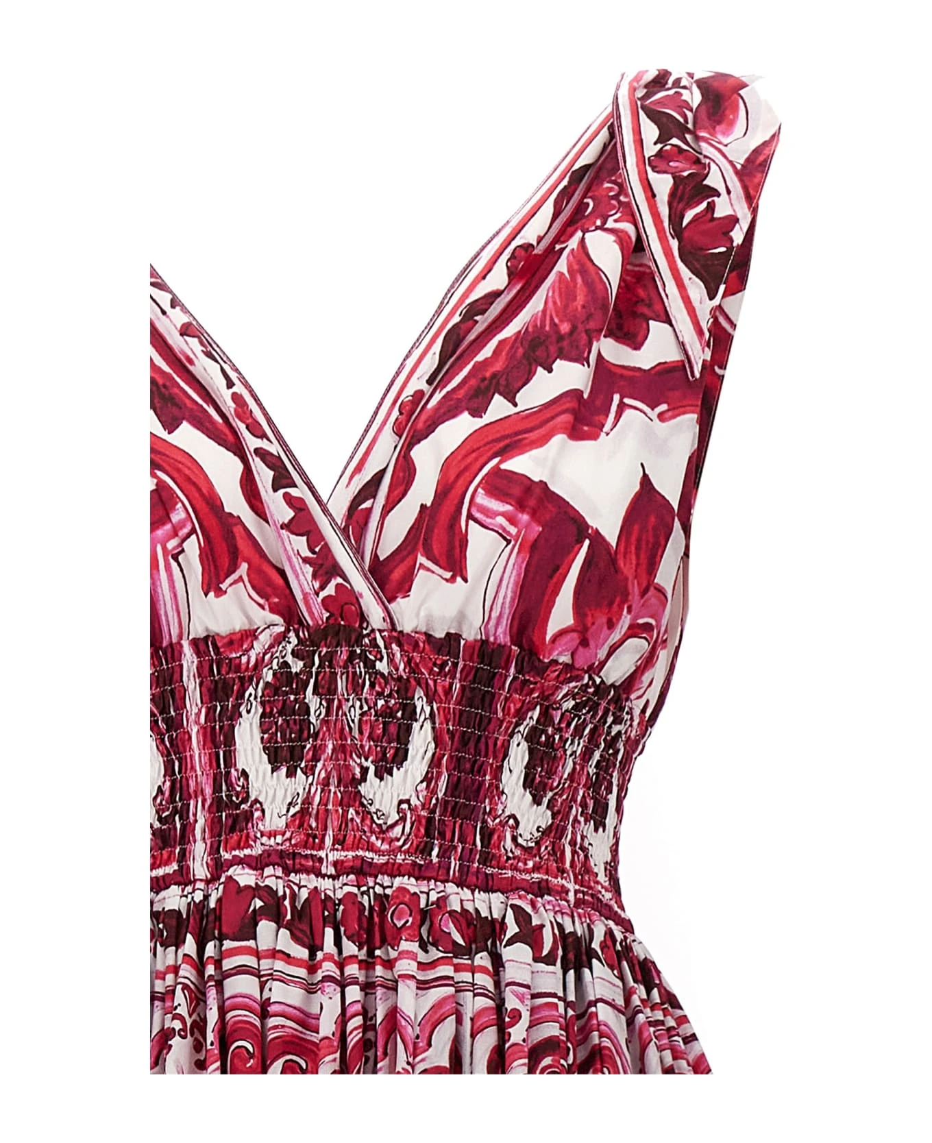 Dolce & Gabbana Long Maiolica Dress 3 Dolce & Gabbana Long Maiolica Dress - Image 3