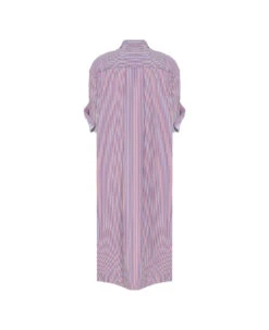 Loewe Shirt Dress With Lapel In Striped Cotton -Italist Store 1b20c41677e7a4aed0556957ca5e9811