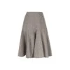 Bottega Veneta A-line Skirt In Wool Flannel