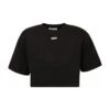 Off-White Off Stamp Rib Crop Tee