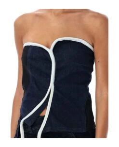 Triple Denim Corset 5 Triple Denim Corset -Italist Store 1ca43c61df9d2b6c9c8e2126a667cafc