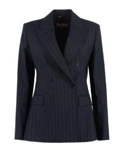 Sella Wool Pinstripe Blazer